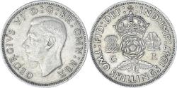 World Coins - Coin, Great Britain, George VI, Florin, Two Shillings, 1947,