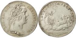 World Coins - France, Token, Louis XV, Late Cuncta Profundit, Undated, , Silver