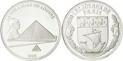 World Coins - France, Medal, Les Joyaux de Paris, Le Louvre, Arts & Culture, , Silver