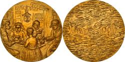 World Coins - France, Medal, Peinture, Van Gogh, Les Mangeurs de Pommes de Terre, Arts &