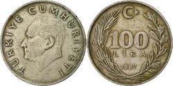 World Coins - Turkey, 100 Lira, 1987, Copper-Nickel-Zinc, , KM:967