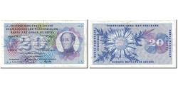 World Coins - Banknote, Switzerland, 20 Franken, 1972, 1972-01-24, KM:46t, EF(40-45)