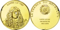 World Coins - France, Medal, Louis Le Vau, Undated, , Vermeil