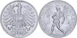 World Coins - Austria, Schilling, 1957, Aluminum, , KM:2871