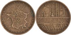 World Coins - Coin, France, Mathieu, 10 Francs, 1976, , Nickel-brass, KM:940