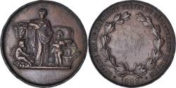 World Coins - France, Medal, Offert par Mr Frémont, Préfet de l'Eure, 1889,