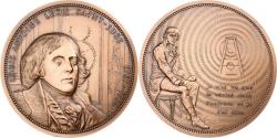 World Coins - France, Medal, Révolution, Louis Antoine Léon Saint-Just, 1988, Bronze, Levet