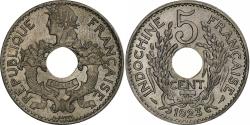 World Coins - FRENCH INDO-CHINA, 5 Cents, 1923, Paris, Copper-nickel, , KM:18