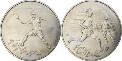 World Coins - France, Medal, Tennis/Football, MDP, Cupronickel,