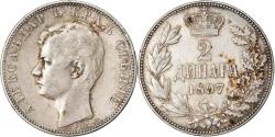 World Coins - Coin, Serbia, Alexander I, 2 Dinara, 1897, , Silver, KM:22