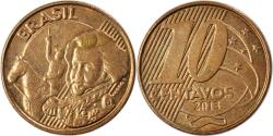 World Coins - Coin, Brazil, 10 Centavos, 2013