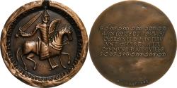 World Coins - France, Medal, 800 ans de la Charte de la commune d'Abbeville, 1982, Copper