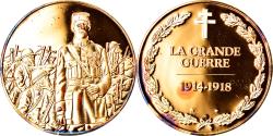World Coins - France, Medal, La grande guerre, 1914-1918, Politics, Society, War,