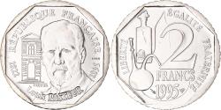 World Coins - Coin, France, Louis Pasteur, 2 Francs, 1995, Monnaie de Paris, ESSAI,