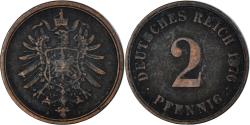 World Coins - Coin, Germany, 2 Pfennig, 1876