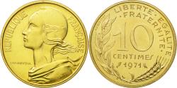 World Coins - Coin, France, Marianne, 10 Centimes, 1971, Paris, , Aluminum-Bronze