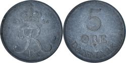 World Coins - Denmark, 5 Öre, 1964