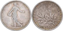 World Coins - Coin, France, Semeuse, Franc, 1903, Paris, , Silver, KM:844.1