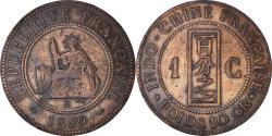 World Coins - Coin, FRENCH INDO-CHINA, Cent, 1889, Paris, , Bronze, KM:1, Lecompte:41