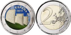 World Coins - Spain, 2 Euro, Colourized, 2019, Bi-Metallic, , KM:New