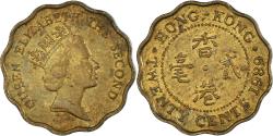 World Coins - Coin, Hong Kong, 20 Cents, 1989