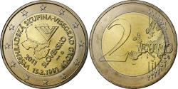 World Coins - Slovakia, 2 Euro, Visegrad Group, 2011, Kremnica, Bi-Metallic, , KM:114