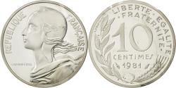 World Coins - Coin, France, 10 Centimes, 1981, , Silver, KM:P690, Gadoury:46.P2