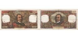 World Coins - France, 100 Francs, Corneille, 1969, Q.406, VF(20-25), Fayette:65.26, KM:154g