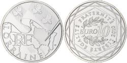 World Coins - France, 10 Euro, Lorraine, Euros des régions, 2010, , Silver