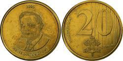 World Coins - Vatican, Token, 20 C, Essai-Trial Benoit XVI, 2005, Brass,