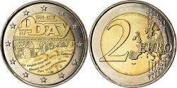 World Coins - France, 2 Euro, D-Day, 2014, KM 2174, , Bi-Metallic, Gadoury:18