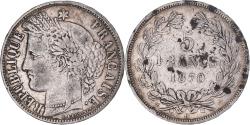 World Coins - Coin, France, Cérès, 5 Francs, 1870, Bordeaux, , Silver, KM:818.2