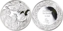 World Coins - France, Medal, Peinture, Rubens, L'Adoration des Bergers, 1980, Proof