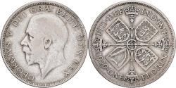 World Coins - Great Britain, George V, Florin, Two Shillings, 1929, Silver, , KM:834