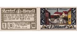 World Coins - Banknote, Germany, Brakel, 1 Mark, rue, 1922, 1922-03-01, UNC(63), Mehl:150.1
