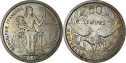 World Coins - Coin, New Caledonia, 50 Centimes, 1949, Paris, , Copper-nickel, KM:E7