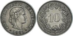 World Coins - Coin, Switzerland, 10 Rappen, 1961