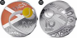 World Coins - France, 10 Euro, Roland Garros - 100 ans, Proof / BE, 2025, Monnaie de Paris