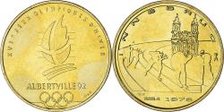 World Coins - France, Medal, XVIème Jeux Olympiques d'Hiver d'Albertville, 1992, Innsbruck