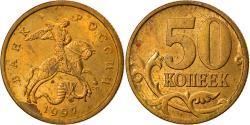 World Coins - Coin, Russia, 50 Kopeks, 1997, Saint-Petersburg, , Brass, KM:603