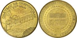 World Coins - France, Token, Chenonceau -  Chateau n°3, 2015, Copper-nickel Aluminium, MDP