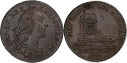 World Coins - France, Token, Louis XV, Chambre du Trésor Royal, 1752, Copper,