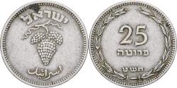 World Coins - Israel, 25 Pruta, 1949, Copper-nickel, , KM:12