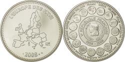 World Coins - France, Medal, L'Europe des XXVII, Veme République, 2008, , Copper-nickel