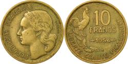 World Coins - Coin, France, Guiraud, 10 Francs, 1954, Paris, , Aluminum-Bronze