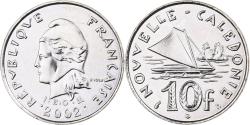 World Coins - New Caledonia, 10 Francs, 2002, Paris, Nickel, , KM:11