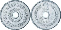 World Coins - Hungary, 2 Filler, 1963