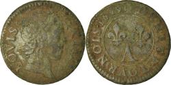 World Coins - Coin, France, Louis XIV, Denier tournois de Navarre, Denier Tournois, 1649