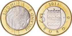 World Coins - Finland, 5 Euro, 2011, Vantaa, , Bi-Metallic, KM:160