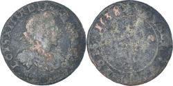 World Coins - Coin, France, Louis XIII, Double Tournois, 1638, , Copper